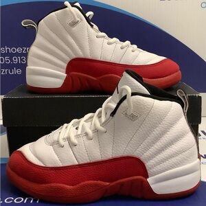 Air Jordan 12 Cherry Kids Size 3y